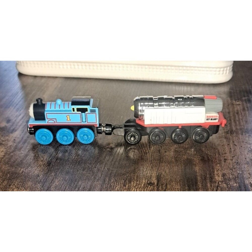 Thomas Wooden Railway Jet Engine & Surprised Face Thomas